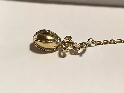 Joan Rivers Faberge Egg Charm In Gold Colour • £9