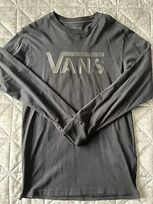 Vans Men’s Long Sleeve T-Shirt - Small • £12