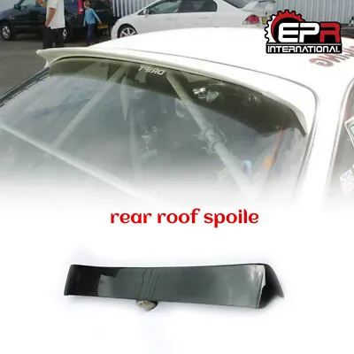 For Nissan S14 Silvia Dm Style Carbon Fiber Rear Roof Window Spoiler Wing Lip • $508.03