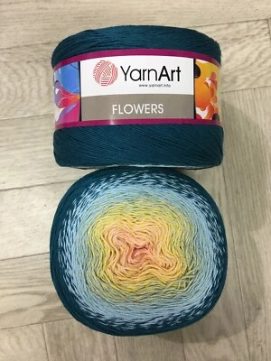 £3.21 • Buy Yarn Art Flowers - Knitting/Crochet Yarn Wool - 2 X 250g Cakes C. 270