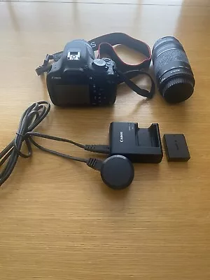 Canon EOS 1200D Digital SLR Camera With Two Lenses • £112