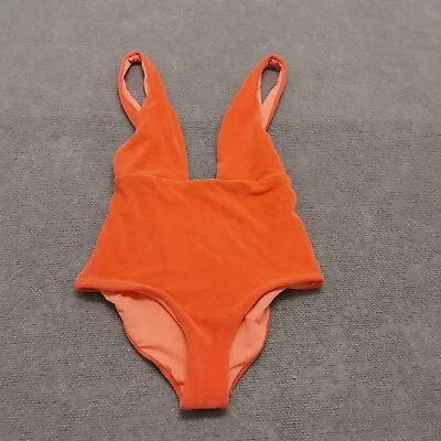 Mara Hoffman Womens Size XS Orange One Piece Bathing Swimsuit • $58.88