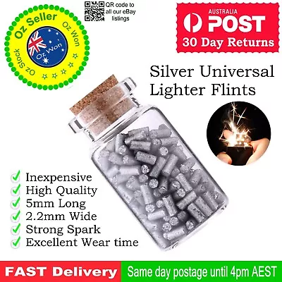 25 Universal Flint Stone Replacements Lighters Zippo Cigar Cigarette Welder Kero • $5.25