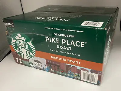 Starbucks Pike Place Coffee Medium Roast K-Cups - 72 Count - Free Shipping • $43.50