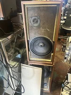 VINTAGE H.H. Scott S-10 Controlled Impedance Wide-Range Loudspeaker System Testd • $220