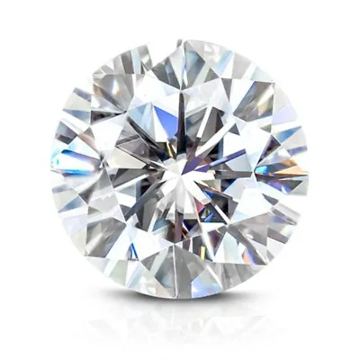 1.0ct 6.5mm D Color Round VVS1 Loose Moissanite Stone With Certificate GRA • $9.59