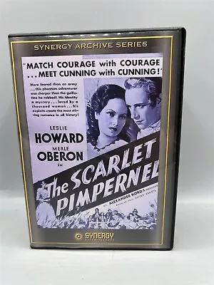 $9.95 • Buy Synergy Archive Collection The Scarlet Pimpernel Dvd Leslie Howard Merle Oberon