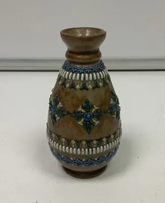 £29.99 • Buy Antique Doulton Lambeth Stoneware Decorative Posy Vase