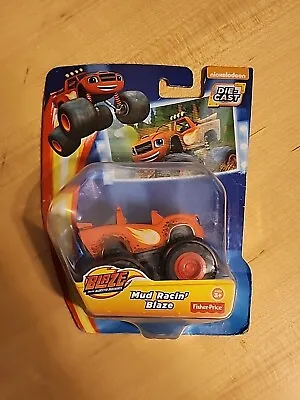 Blaze And The Monster Machines Mud Racing Blaze Die Cast Vehicle Truck Car Kids • $14.99