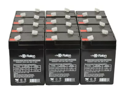 Raion Power 6V 4.5Ah Battery For Gaston GT6-5HR - 12 Pack • $89.95