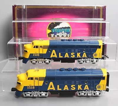 MTH 20-2128-1 Alaska F3 AA Diesel Engine Set #1516/1518 With ProtoSound EX/Box • $234.87