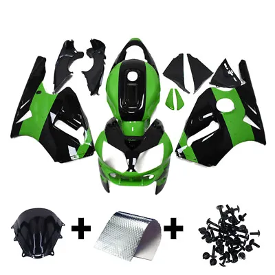 Green Black Fairings For 2002-2006 Kawasaki Ninja ZX12R Injection Bodywork Kit • $459.95