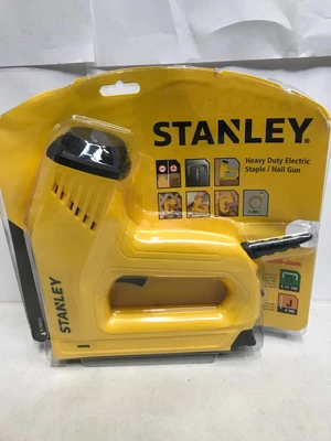 £16 • Buy Stanley STA0TRE550 Heavy Duty Electric Staple Nail Gun 0-TRA7 Staples Brads