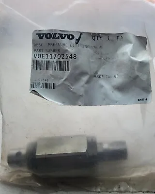 Volvo Pressure Limiting Control Valve Loader L90C L180D • $175