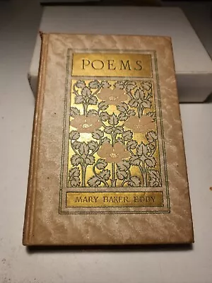 POEMS By Mary Baker Eddy Christian Scientist 1916 Nice JB1A • $8.39