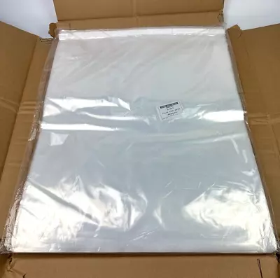 Lot Of 500 20x24 Clear Resealable Poly Bags ULINE T-Shirt Apparel Plastic Bag • $89.99