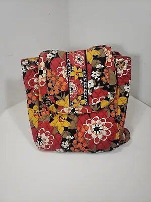 Vera Bradley Tote Bag Bittersweet Backpack Purse Floral • $21