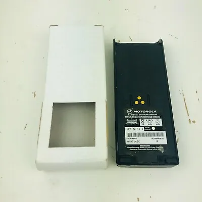 Motorola NTN7143C Ni-Cd Battery NOS For Motorola HT1000 MT2000 MTS2000 GP1200 GP • $49.99