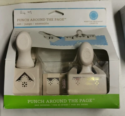 £35 • Buy Martha Stewart Crafts - Punch Around The Page Set - Eyelet Lace - New- Rare