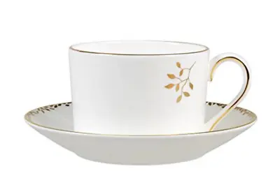 Vera Wang By Wedgwood GILDED LEAF Tea Cup & Saucer - NEW  • $39.99