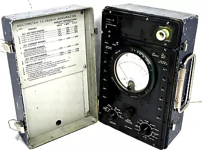 Vintage TS352B/U Multimeter Radio Electronics Military Test Equipment • $39.99