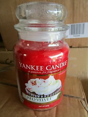 Brand New Yankee Candle Large Red Velvet  Rare Vhtf • £45