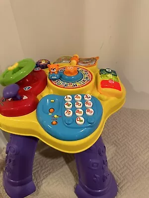 VTech Magic Star Learning Table English And Spanish Learning Toy For Baby • $25