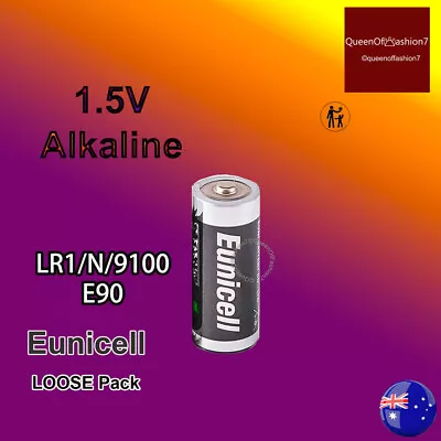 2 X Eunicell LR1/9100/N/E90 1.5V Alkaline Battery🇦🇺 QUEENof7 🙂Fresh • $4.79