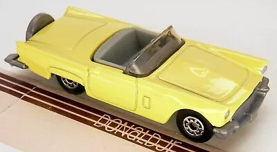 Matchbox 1957 Ford Thunderbird 2Dr Roadster Light Yellow '57 T-Bird 1:63 • $5.30
