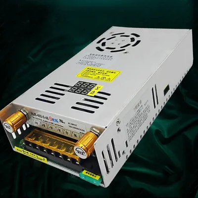 Adjustable Power Supply DC 0-48V 10A Precision Variable Digital Lab Adapter NEW • $50.76