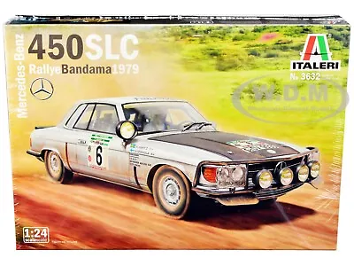 Skill 3 Model Kit Mercedes-benz 450 Slc Rallye Bandama 1979 1/24 By Italeri 3632 • $54.99