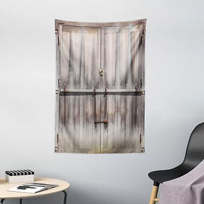 Retro Tapestry Wooden Oak Country Gate • £22.99