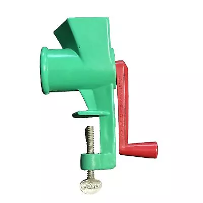 3.5  TOY MEAT GRINDER Transogram Co. Plastic Vintage Green • $9.24