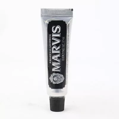 Marvis Amarelli Licorice Toothpaste Amarelli Licorice 0.5oz/10ml New Without Box • $8.99