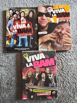 Viva La Bam Complete Series MTV: Seasons 1-5 : Uncensored - DVD • $200