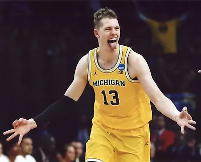 Moritz Wagner Michigan Wolverines Basketball  8x10 Sports Photo (ll) • $2.99