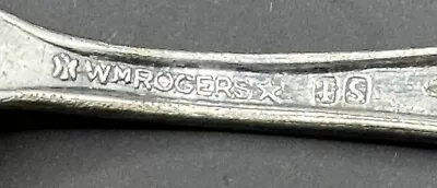 WM ROGERS STAR IS Silver Baby Spoon • $4.99