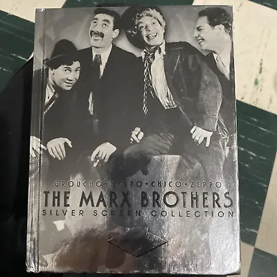 The Marx Brothers Silver Screen Collection (DVD) 6-Disc Set. VG Box EXC Discs • $6