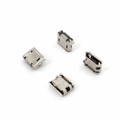 20Pcs  Micro USB Type B Female 5Pin Socket 2Legs Fixed SMT Solder Jack Connector • $1.73