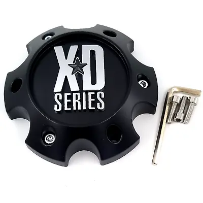 KMC XD Satin Black 6 Lug Bolt On XD820 6x135 Wheel Center Cap 1079L140SB-H34 • $28