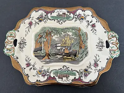 Mason's Leeds England Antique Ironstone Soup Tureen Underplate / Serving Platter • $125