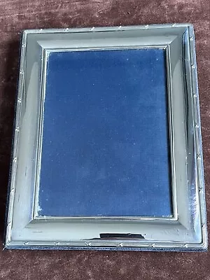 R. Carr Hallmarked Sterling Silver Photo Frame 1993 18cm X 13cm From Harrods • £19.99