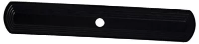 79-MB-6 Inch Long Narrow Rounded Rectangle Cabinet Back 10 Matte Black Finish • $34