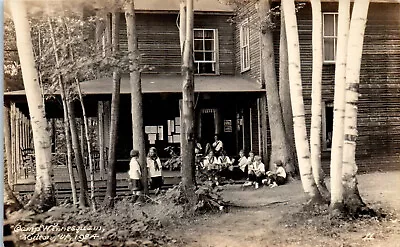 1924 Camp Winnesquam Milton VT Real Photo Postcard • $28