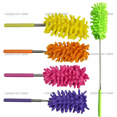 £3.99 • Buy  Duster Telescopic Anti Static Extendable Handle Feather Long Hygienic Brush