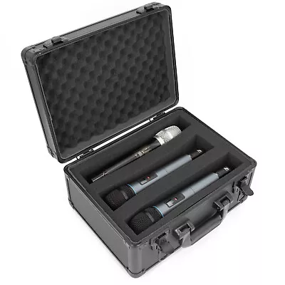 CM 14 Inch Wireless Microphone Case - Mic Case For Receivers Mics And More • £67.55