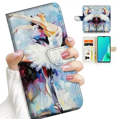 ( For IPhone 6 Plus / 6S Plus ) Flip Case Cover AJ23082 Ballet Girl • $12.99