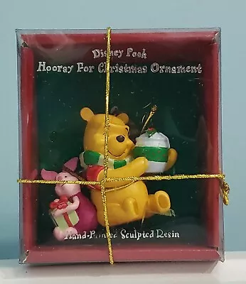 Michel & Co. Disney Pooh Hooray For Christmas Ornament Winnie The Pooh & Piglet  • $25