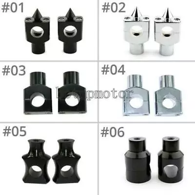 Motorcycle 1  Handlebar Risers For Yamaha V Star 650 950 1100 1300 XVS Classic • $31.82