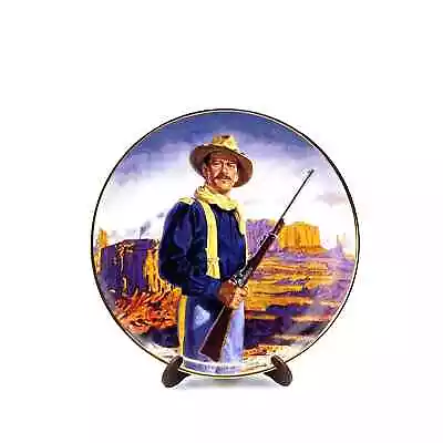 John Wayne | Hero Of The West | Franklin Mint Collectors Plates Series | 8 In. | • $25
